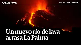 🌋 Tres semanas de erupción volcánica: un nuevo río de lava arrasa la isla de La Palma