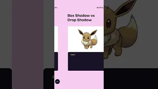 Box Shadow vs Drop Shadow in CSS | Key Difference ✨