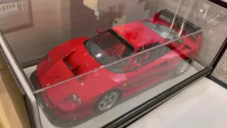 Unboxing F40 LM (Competizione) 1/8 by GT Spirit 111/499 Units