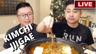 How to Make KIMCHI JJIGAE (Stew) - Mukbang