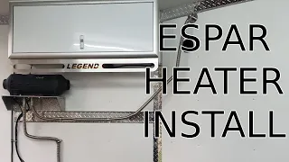 ESPAR D5 Heater install, Building The Best Snowmobile Trailer on YouTube!