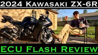 Moore Mafia ECU Flash / Ride and Review / Ultimate Pops & Bangs Tune / 2024 Kawasaki Ninja ZX-6R