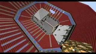 Minecraft : SunLife Stadium/WrestleMania XXVIII | Part Four (The Domes are Complete!)