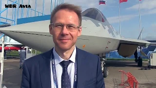МАКС-2019! Главный конструктор Су-57 о выпуске тормозного парашюта перед посадкой. "Все штатно...!"