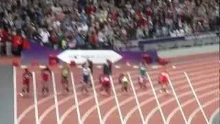Paralympic Games London 2012 T44 mens 100m final 06/09/12