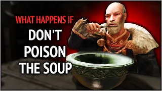 Skyrim ٠ What Happens if you don't Poison Emperor Titus Mede's soup