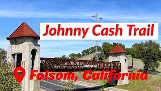 Walking the Johnny Cash Trail - Bridges, Flowers, Dam! - Folsom, California