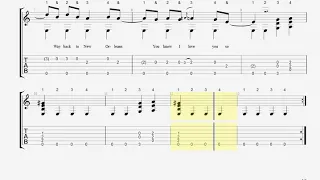 Baby please don't go - Guitar Tab