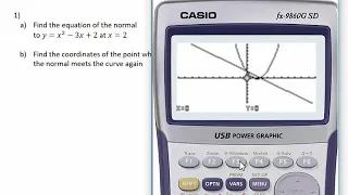 IB Maths (SL, HL, Studies) Normal on the calculator