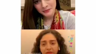 Minal Khan & Hajra Yamin talking about Wahaj Ali(Ehd-e-Wafa Actor)