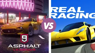 Asphalt 9 Vs Real Racing 3 | Graphics, Cars, Gameplay Comparison