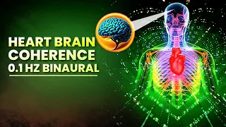 Heart Mind Coherence Sleep Meditation: Attract Synchronizations: 0.1 Hz Binaural | Heart Brain Music