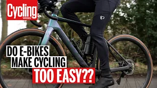 Road Bike vs E-Bike: Do They Make Cycling Too Easy? | Head to Head | Cycling Weekly