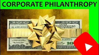 Corporate Philanthropy and Disasters