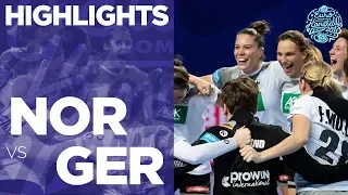 Norway vs Germany | Highlights | Women's EHF EURO 2018