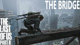 The Last of Us™ Part II Lev And Abby Crossing The Sky Bridge