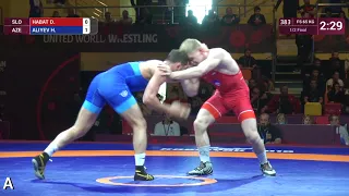 1/2 FS - 65 kg: D. HABAT (SLO) v. H. ALIYEV (AZE)