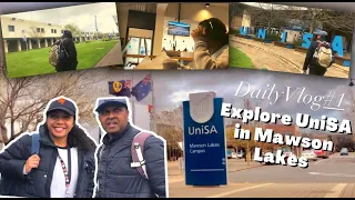 A little walk seputaran UNISA Mawson Lakes Campus|DAILYVLOG| ADELAIDE| IND