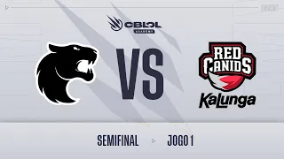 CBLOL Academy 2021: 1ª Etapa - Semifinal 1 | FURIA Academy x RED Canids Academy (Jogo 1)