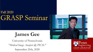 [VIRTUAL] Fall 2020 GRASP Seminar Series: James Gee - September 25th