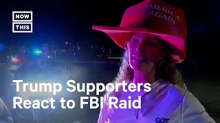 Trump Supporters Rally Outside Mar-a-Lago After FBI Investigation