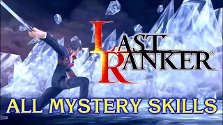Last Ranker: All Mystery Skills Compilation (SPOILERS)