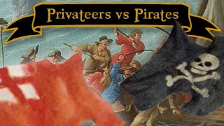 The Difference between Pirates and Privateers