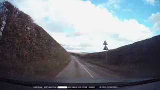 You never know what's around the next corner. A drive in the glorious English countryside.