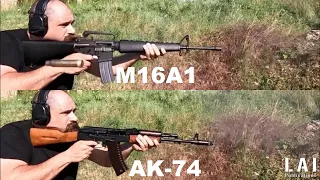 Assault Rifles’ Shooting behaviour 08/12: M16A1 & AK-74