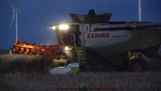 Claas - John Deere - Karmpe / Rapsernte - Rapeseed Harvest  2023