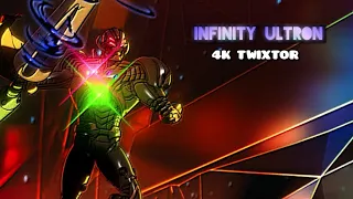 Infinity Ultron Twixtor CC + Color Grading | 4k What If...