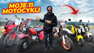 MOJA KOLEKCJA MOTOCYKLI! UJAWNIAM CENY i pokazuję nowe maszyny!