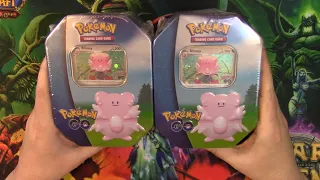 Pokemopn TCG - Pokemon GO Promo Tin Opening w/ Blissey