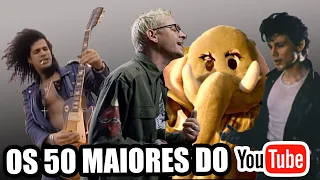 Top 50 - Os clipes de Rock mais vistos da história no Youtube (2024)