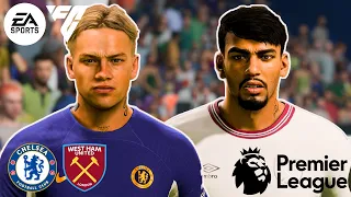 EA Sports FC 24 - Chelsea Vs. West Ham - Premier League 23/24 Matchday 36 | Full Match