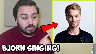 British Reaction To Björn Gustafssons song to Carina Berg (English Lyric Video)