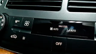Hidden feature of air conditioner Max Cool on Mercedes W211, W212, W204, W219 & etc