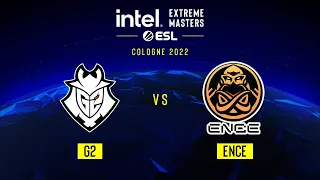 G2 vs. ENCE - Map 1 [Dust2] - IEM Cologne 2022 - Group A