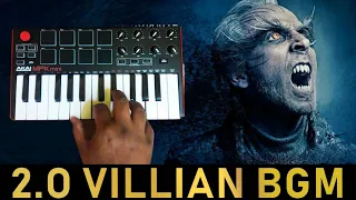 2.0 - Villian Bgm Hip Hop Mix By Raj Bharath | Rajinikanth | Akshay Kumar | A R Rahman | Shankar