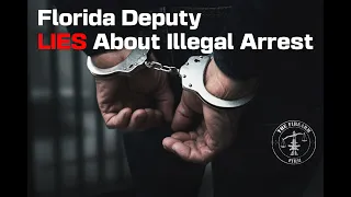 Florida Deputy LIES About Illegal Arrest- Blind Man Arrested for Carrying a Folded-up Walking Stick