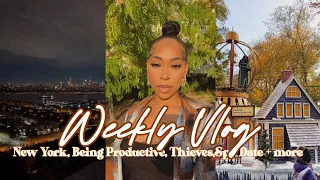 VLOG| BEING PRODUCTIVE, THANKSGIVING IN NEW YORK, ATL IS GHETTO, SPA + MORE| ALEXUS REBECCA