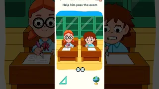 Help him to pass the exam dop3 gameplay #dop3 #gaming #gameshorts #gameplay #shorts