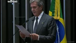 Collor compara atual processo ao impeachment que sofreu em 1992