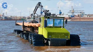 THE MOST AMAZING HEAVY DUTY FORESTRY MACHINERY YOU HAVE TO SEE ▶ HEAVY DUTY AMPHIBIOUS TRUCK