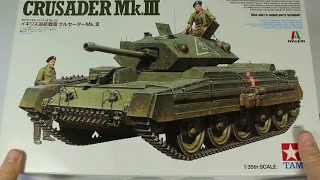 Italeri / Tamiya 1/35 Crusader Mk III - Full Build Review