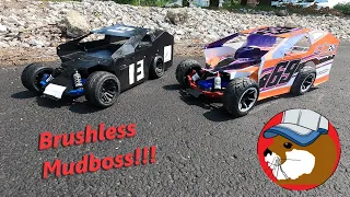 Practice Races With Our Brushless Traxxas Slash Mudboss Rc Cars!