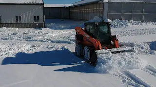 Snow Storm on the Farm