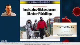 Diskussion über Impfstatus der Ukraine-Flüchtlinge / Doppelmoral der USA - Öl und Gas läuft weiter