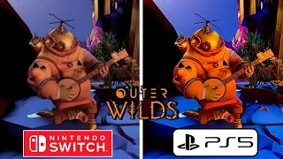 Outer Wilds PS5 vs Nintendo Switch Graphics Comparison