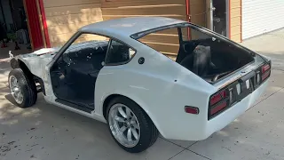 Datsun 280Z Restoration Project, We have A Roller!